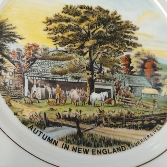 Vintage Roy Thomas Collection Currier & Ives 1981 Four Seasons 5944 - Picture 4 of 14